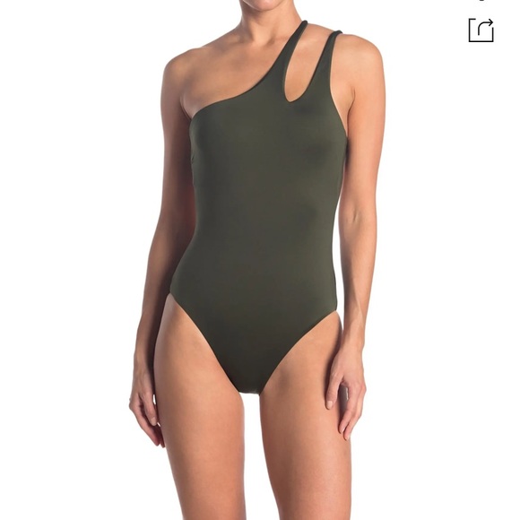 BECCA Other - New! BECCA Asymmetrical Tie Back Swimsuit